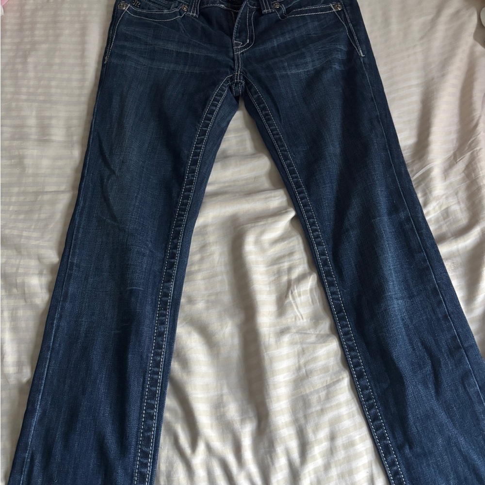 Miss Me Dark Blue Boot Cut Jeans